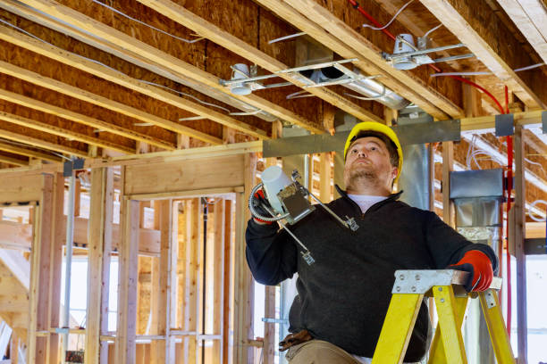 istock Installation electrical for light bulb hanging lamp on the ceili 1223897267