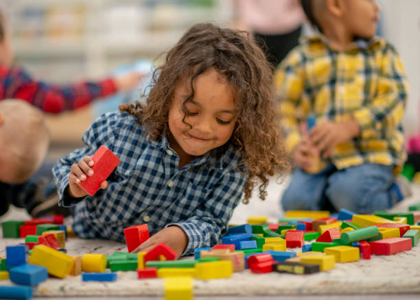 istock Daycare students in the classroom 1223897307