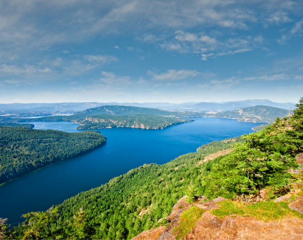 istock Burgoyne Bay from Mount Maxwell 1223900937