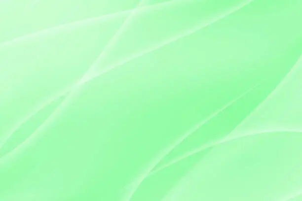 Vector illustration of Abstract Green Wave Background