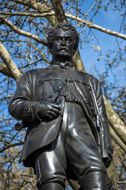 istock Field Marshall Lord Clyde statue, London 1223923038