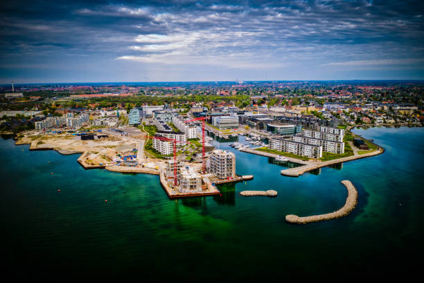 istock Copenhagen cityscape: Modern architecture at the sea 1223926822