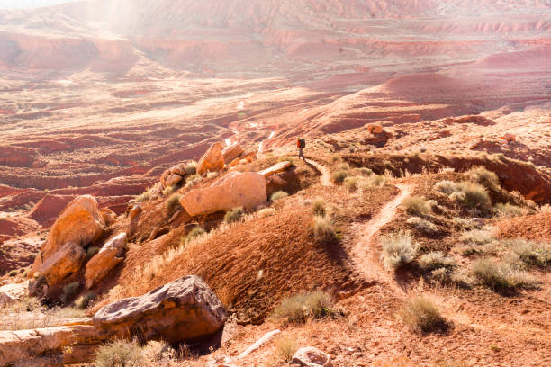istock Hiking in the Utah desert 1223931223