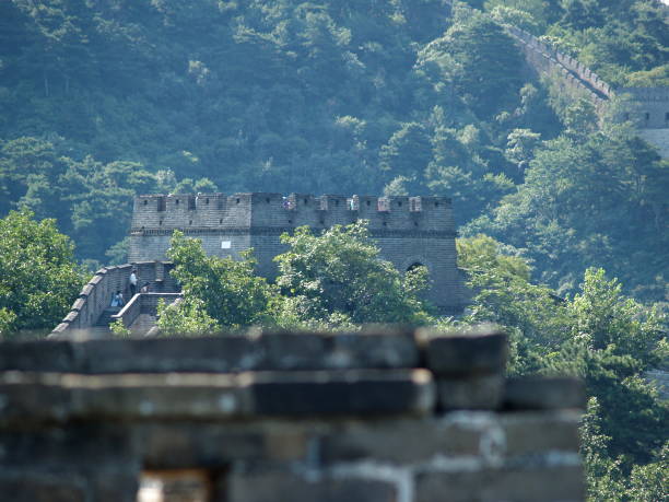 istock Great Wall Towers in Foreground, Middleground, and Background 1223936506