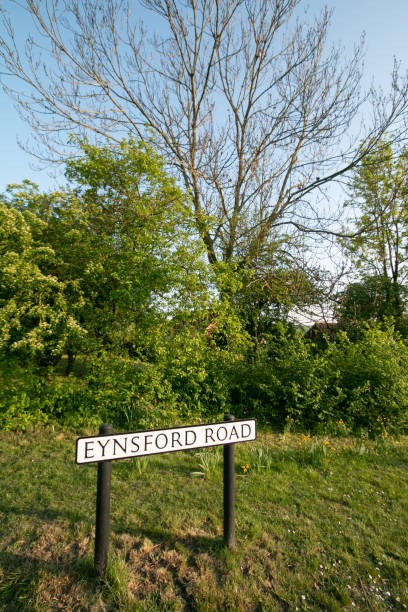 istock Eynsford Road in Farningham, England 1223937459