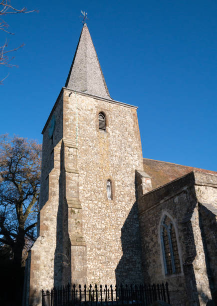 istock St Nicholas Church in Pluckley, England 1223938439