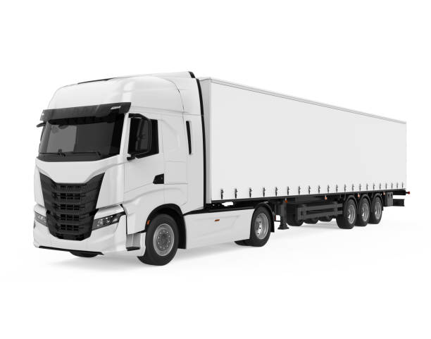 istock Delivery Truck Isolated 1223941475