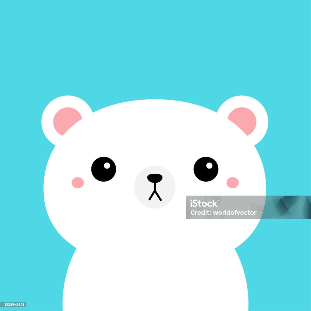 Ilustración de Cachorro De Oso Polar Blanco Personaje De Dibujos Animados Kawaii Bonita Cara Divertida De La Cabeza Mejillas Rosadas Feliz Día De San Valentín Plantilla De Tarjeta De Felicitación Para Bebés Ilustración de Cachorro De Oso Polar Blanco Personaje De Dibujos Animados Kawaii Bonita Cara Divertida De La Cabeza Mejillas Rosadas Feliz Día De San Valentín Plantilla De Tarjeta De Felicitación Para Bebés