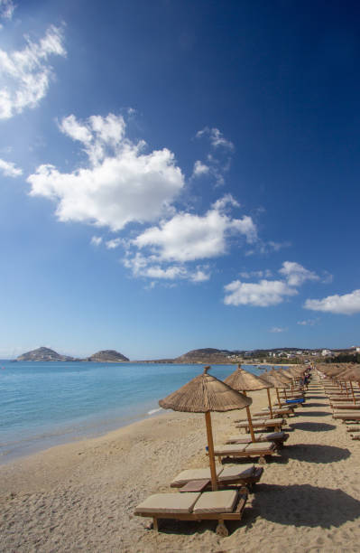 istock Kalafatis Beach in Mykonos, Greece 1223944805