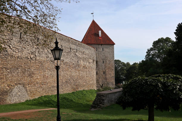 istock Medieval stone fortress old Tallinn Estonia 1223948470