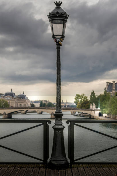 istock Pont des Arts bridge over the Seine River in Paris 1223950924