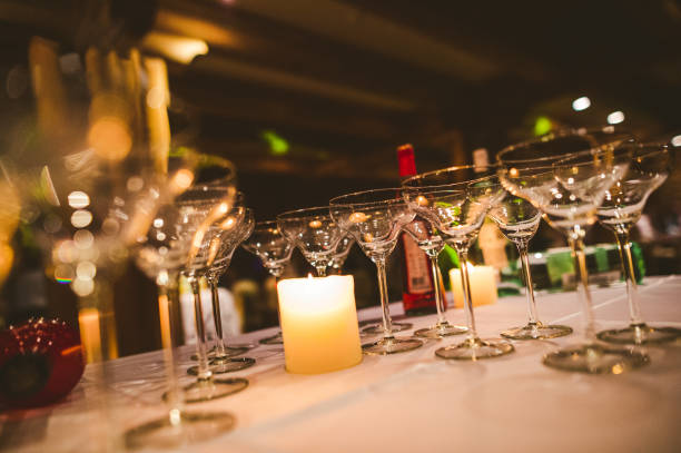 istock Beautiful wedding bar detail 1223962084