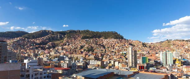 istock Panoramic view of La Paz, in Bolivia. 1223967258