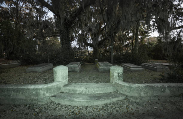 istock Grave in the Bonaventure Cemetery 1223969438