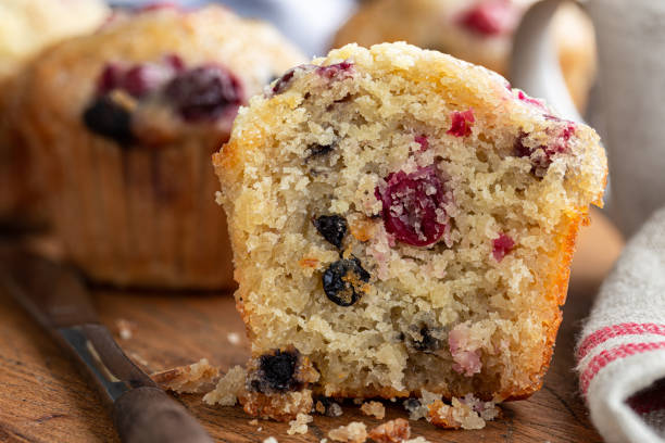 istock Blueberry and Cranberry Muffins 1223973122