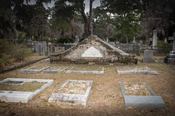 istock Grave in the Bonaventure Cemetery 1223974692