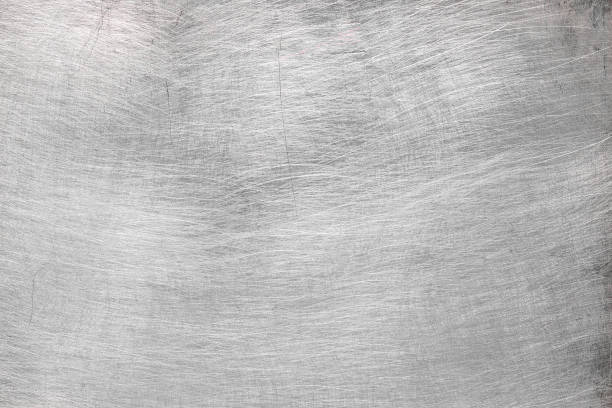 istock Texture of twisted iron, metal background with chrome gloss 1223977325