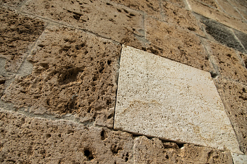 Concrete texture brown abstract stone background .