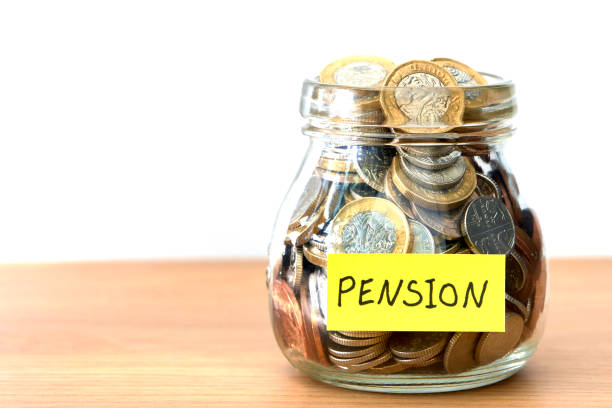 Pension pot Money in a pot pension photos stock pictures, royalty-free photos & images