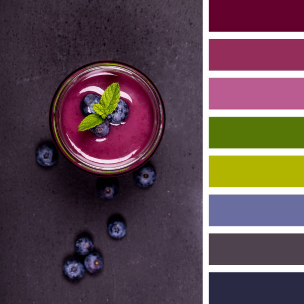 istock Blueberry smoothie palette 1223981519