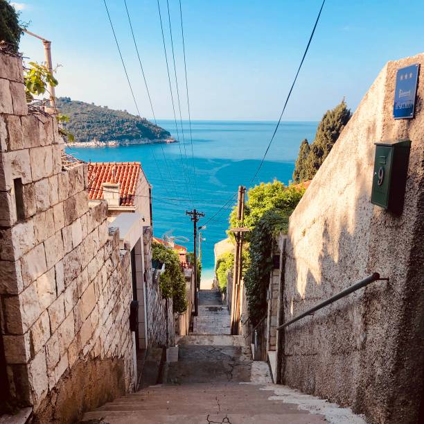 istock Stairs to the beach 1223981811