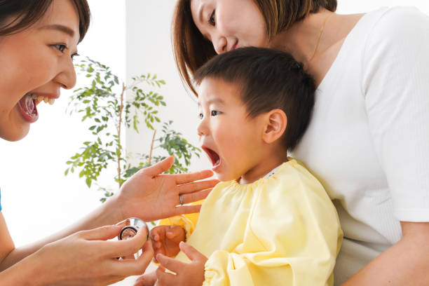 istock Young child at medical clinic 1223990689
