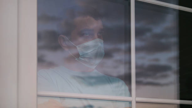 istock Boredom, sad, depression, suicidal mood. COVID-19 1223991793