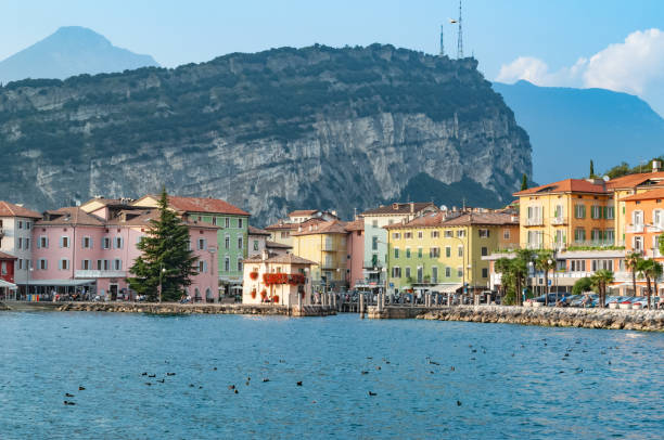istock view from lake Garda of Torbole and Brione mountain range 1223993241