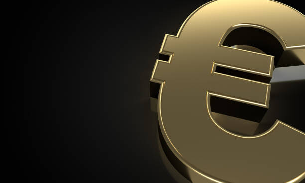 istock golden Euro sign (clipping path) 1223995955