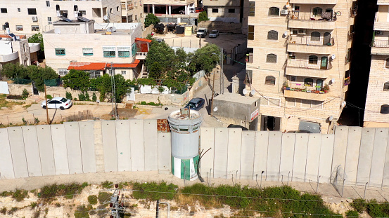 Crowded refugee camp, Israel, Jerusalem- May/10,2020