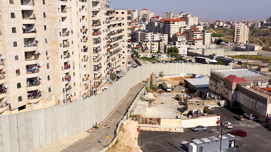 Crowded refugee camp, Israel, Jerusalem- May/10,2020