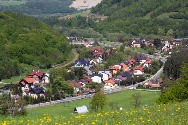 istock Rytro Village in May. Beskid Sadecki, Poland. 1224003276