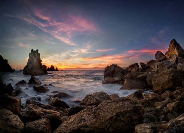istock Sunrise in the rocks 1224006577
