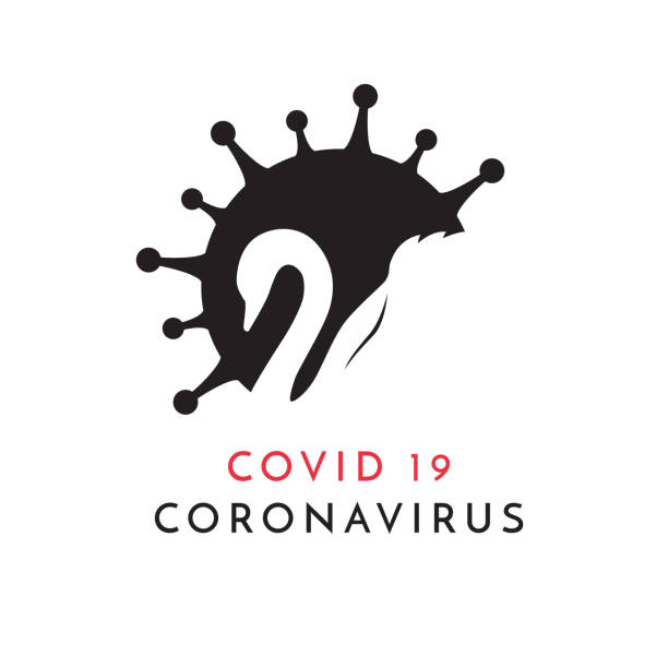 coronavirus czarny łabędź - black swan stock illustrations