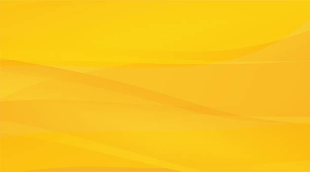 illustrazioni stock, clip art, cartoni animati e icone di tendenza di sfondo insolito giallo e arancione con sottili raggi di luce - yellow background