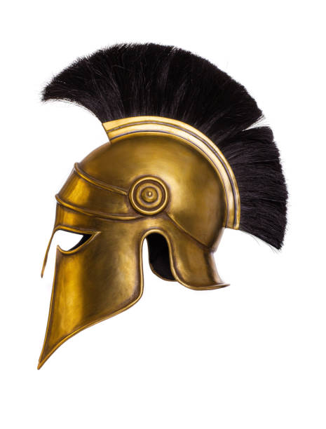 histórica réplica spartan warrior helmet - 300 fotografías e imágenes de stock