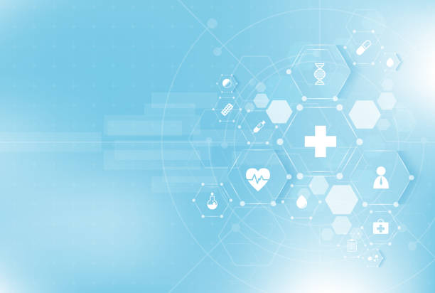 istock Abstract geometric medical cross shape medicine and science concept background medicine, medical, health, cross, healthcare decoration for flyers, poster, web, banner, and card vector illustration. 1224027563