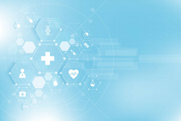 istock Abstract geometric medical cross shape medicine and science concept background medicine, medical, health, cross, healthcare decoration for flyers, poster, web, banner, and card vector illustration. 1224029607