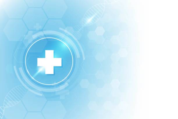 istock Abstract geometric medical cross shape medicine and science concept background medicine, medical, health, cross, healthcare decoration for flyers, poster, web, banner, and card vector illustration. 1224030160
