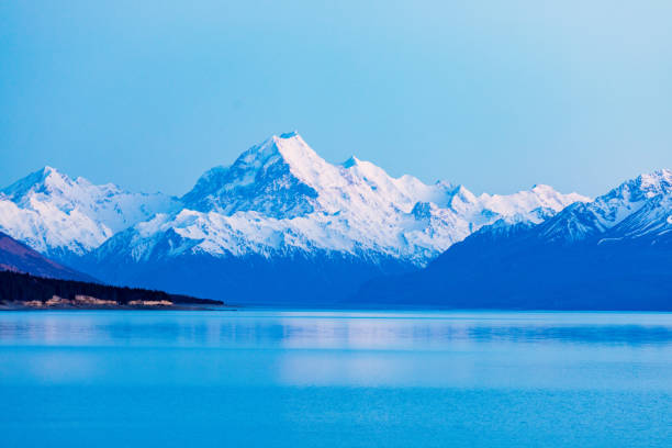 istock A Blue Dawn View Of Mount Cook 1224030533
