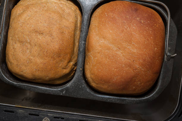 istock Homemade bread is baked in a bread maker 1224035029