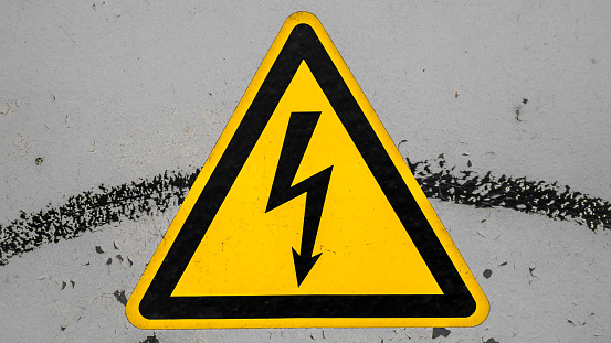High voltage - danger to life