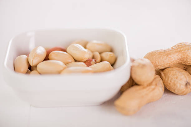 Peanuts in the supermarket