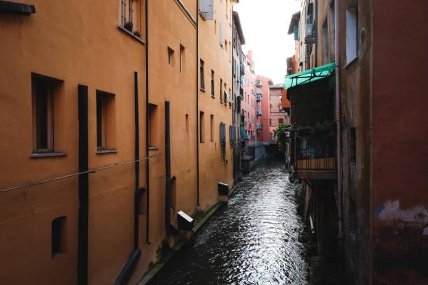 istock Water channel in Bologna 1224043756