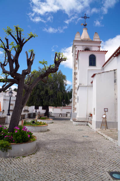 old town of Alte in Portugal church and old town of traditional village of Alte in the backcountry of Algarve alte algarve stock pictures, royalty-free photos & images