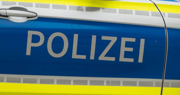 istock Text on Car Police german 