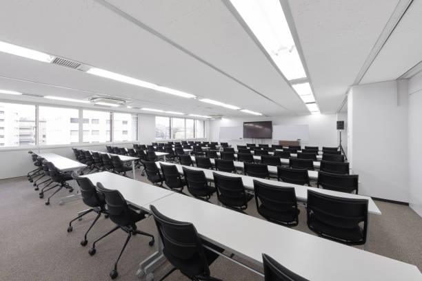 istock Image of a Japanese conference room 1224059181