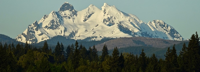 Northern Washington's Cascade Range.\nMt. Baker-Snoqualmie National Forest.\nHenry Jackson Wilderness.\nThe Monte Cristo In May.