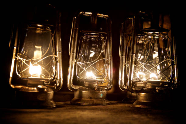 istock Lighting Kerosene Lamps In Lake Manyara 1224067264