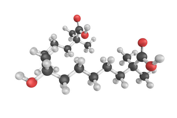 istock 3d structure of bempedoic acid, an orally available, low-density lipoprotein cholesterol (LDL-C) lowering small molecule designed to lower elevated levels of LDL-C 1224068096
